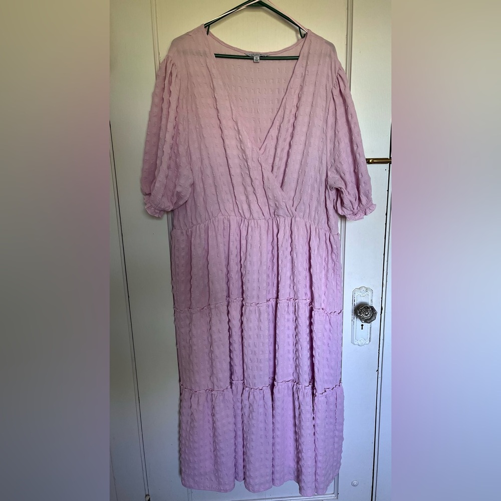 Pink dress by Ophelia Roe, 3X